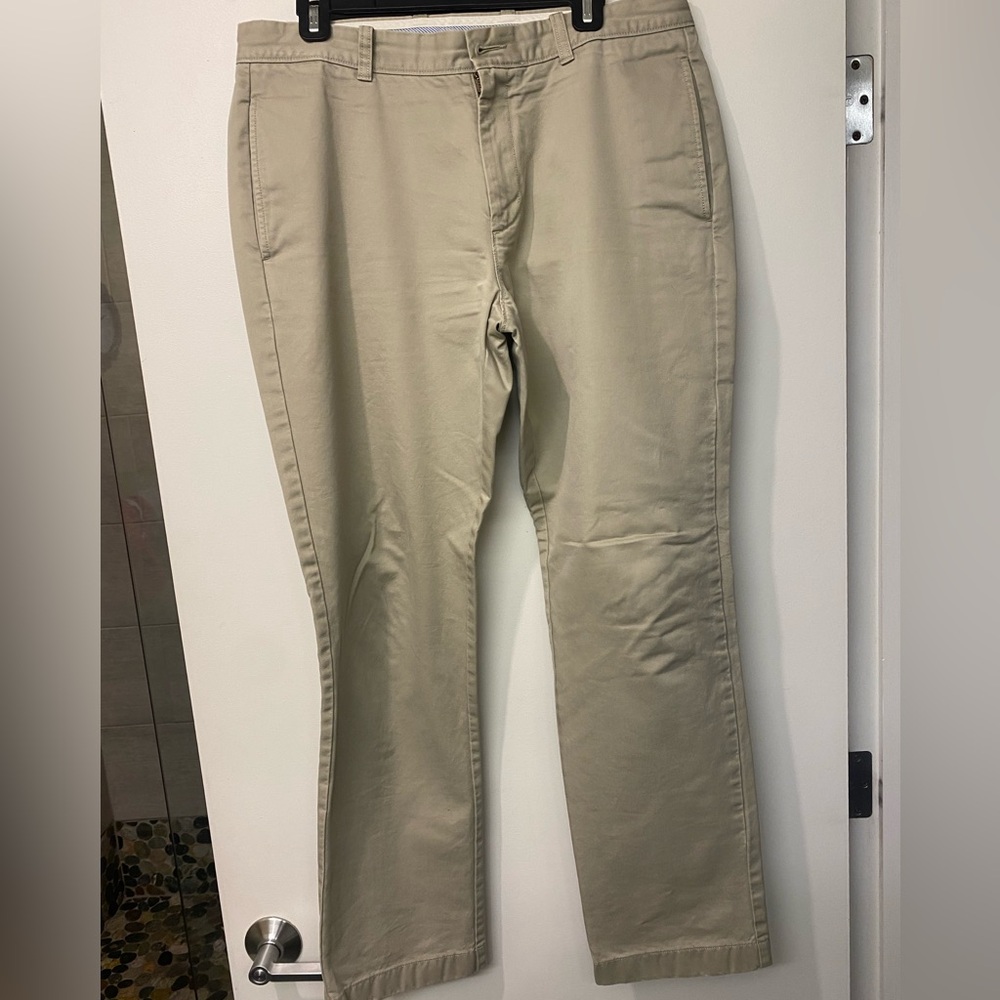 J. Crew Essential Khaki Trousers